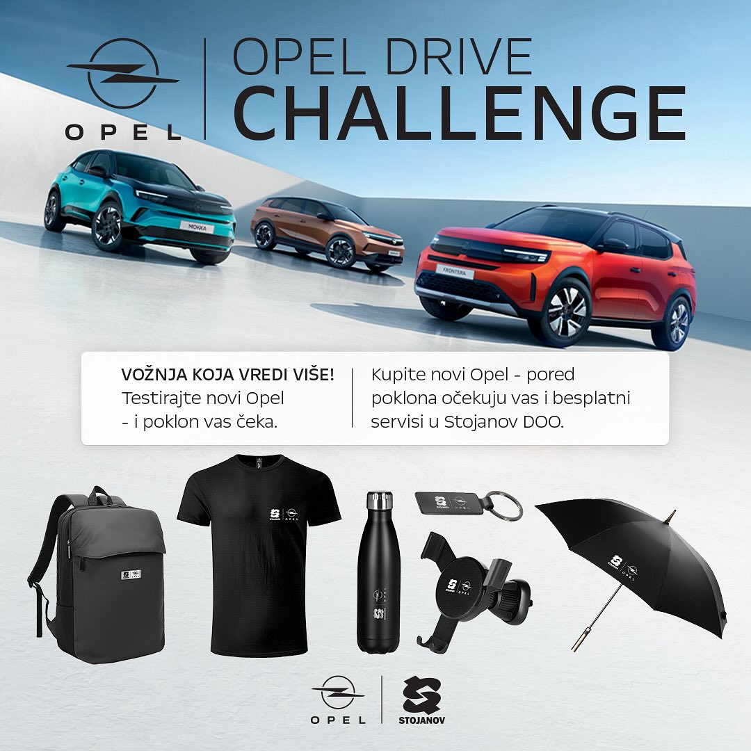 Pokloni vas očekuju uz Opel test vožnju!