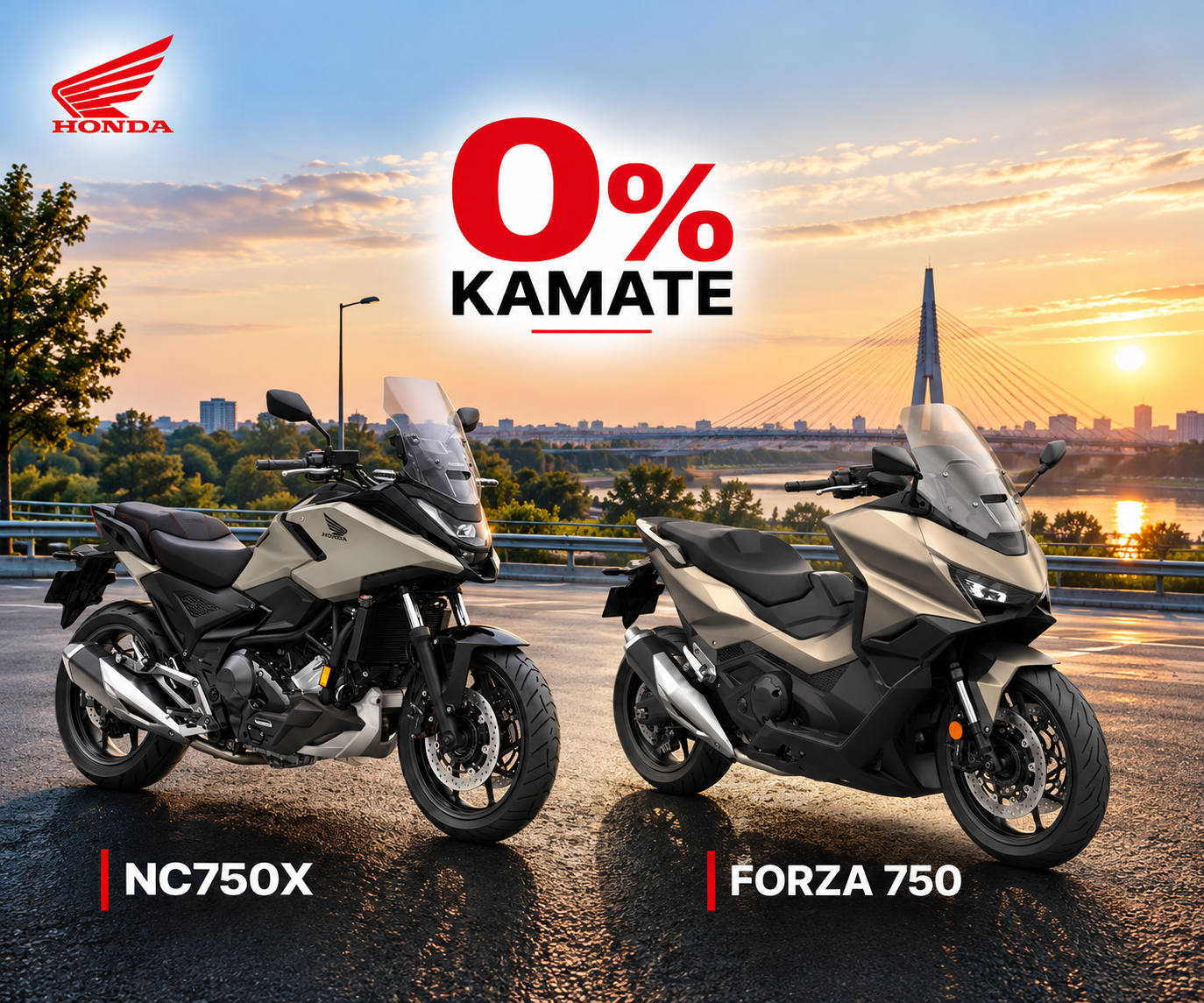 Posebna ponuda za Honda motocikle