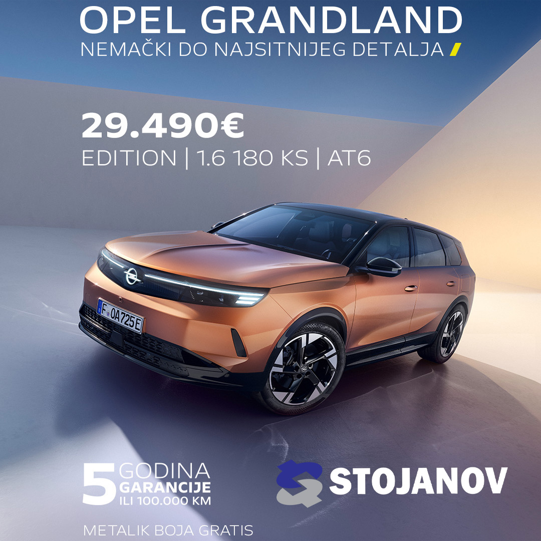 Opel Grandland – NEMAČKI DO NAJSITNIJEG DETALJA